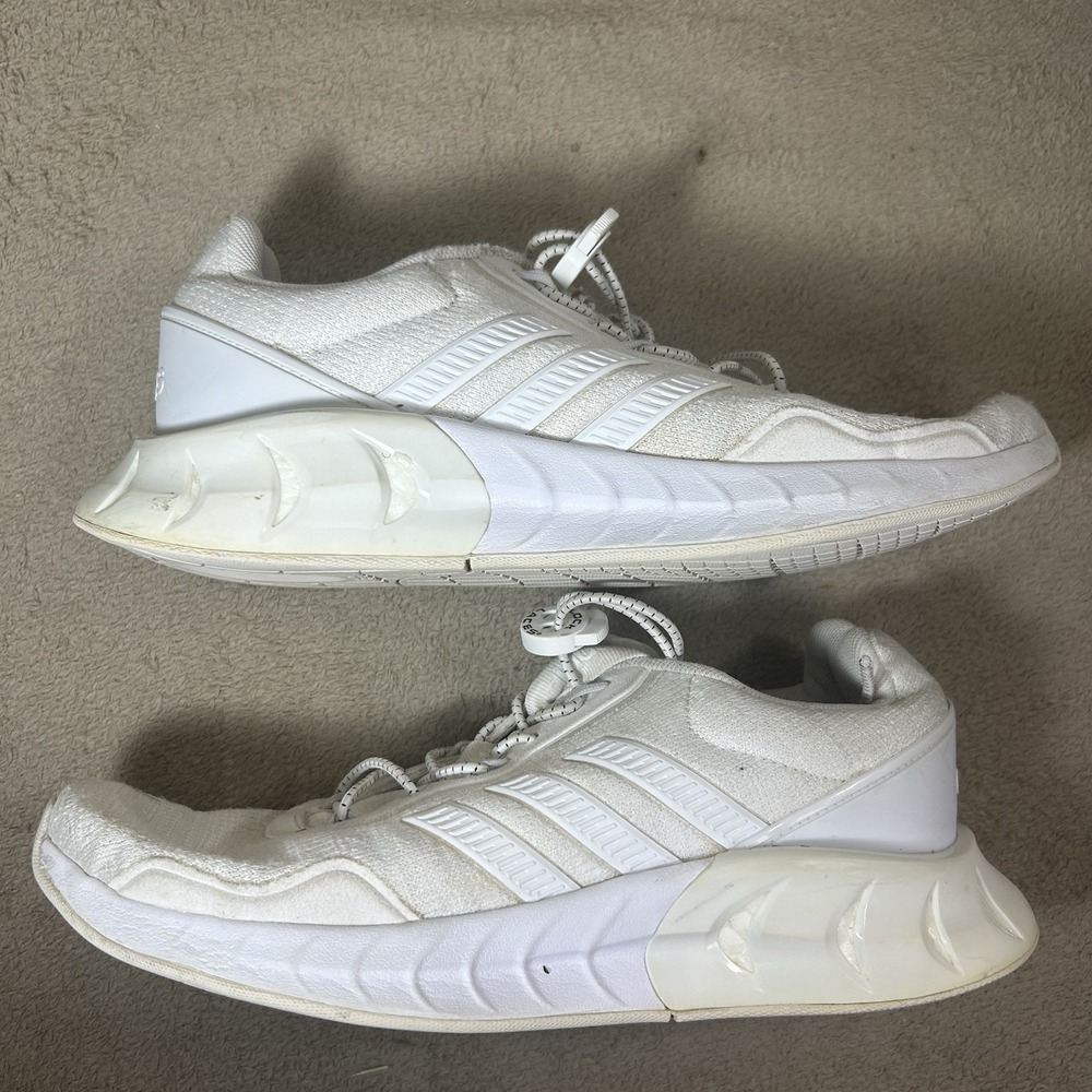 Adidas Kaptir Super Men's Size 7.5 White Boost Running Sneakers FZ2790